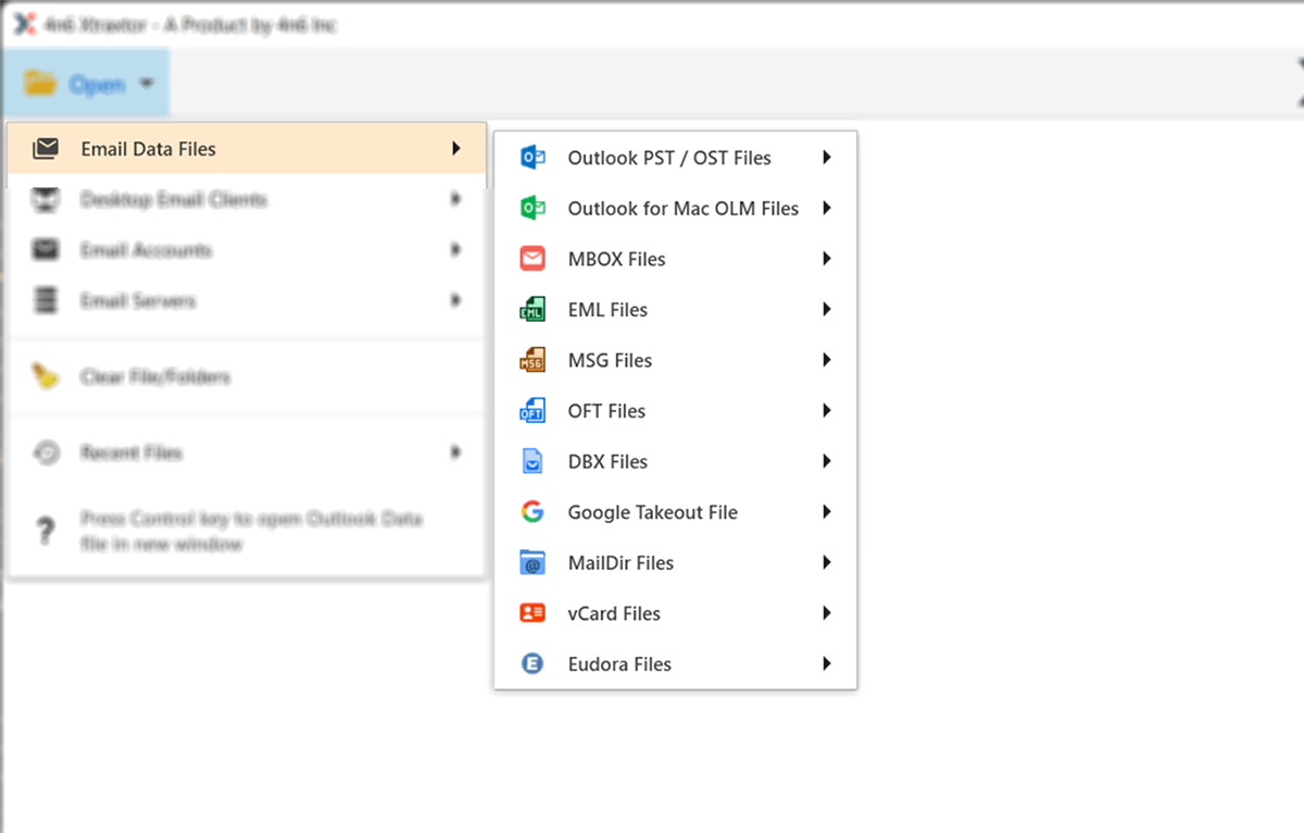 Xtractor feature formats Xtractor feature formats