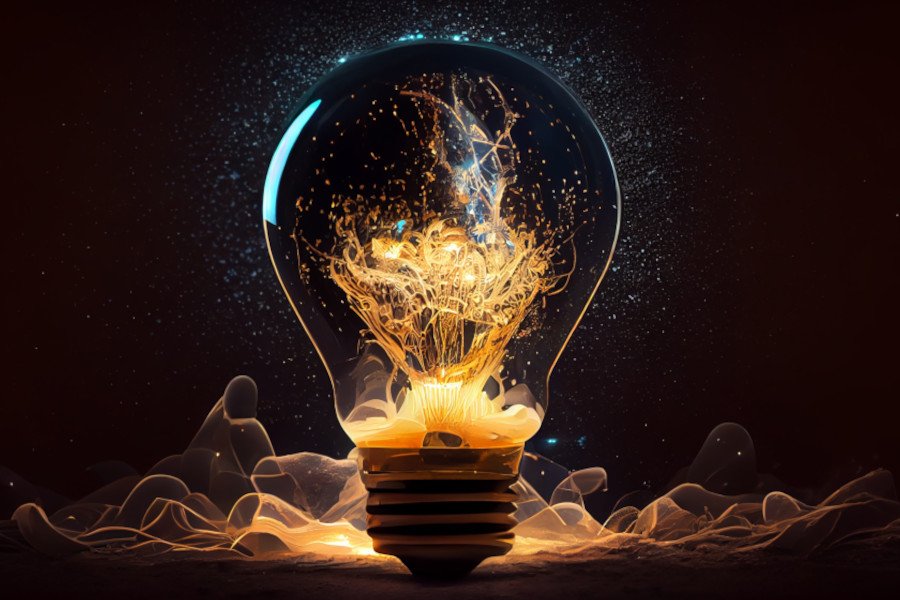 Stylistic light-bulb